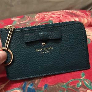 NWOT Kate Spade Pershing Street Poppy keychain